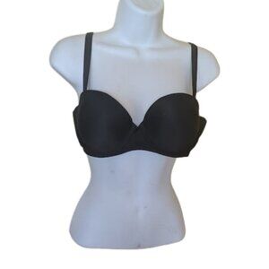 LA VIE EN ROSE Padded Push Up Black Bra 38 B